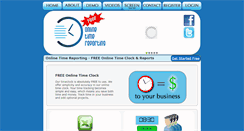 Desktop Screenshot of onlinetimereporting.com